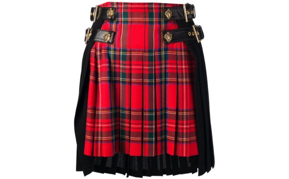 Fausto puglisi Tartan Kilt in