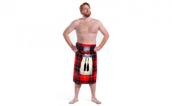 Kilt Beach Towel