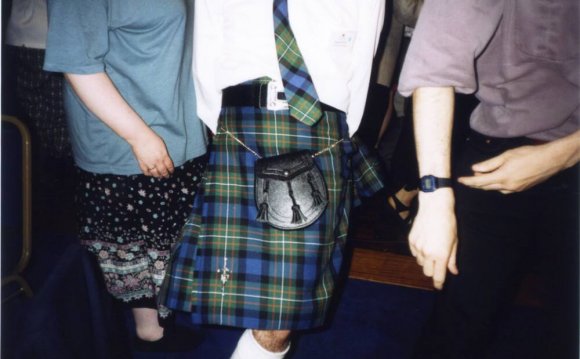 Scotsman in kilt