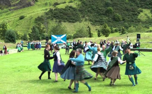 Scottish folk dance: