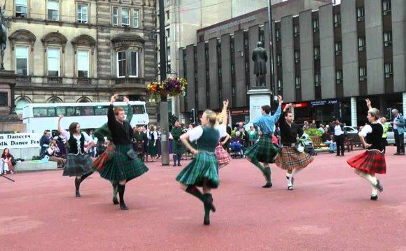 Scottish folk dance: