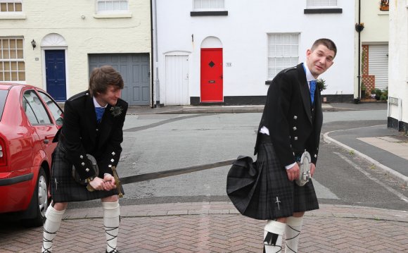 You wear under your kilt?