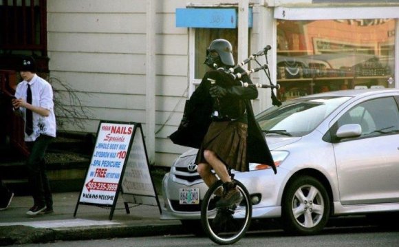 #27 Darth Vader Bagpipes