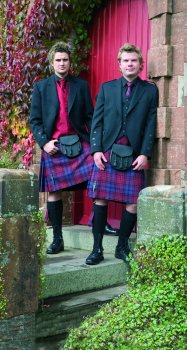 Bute Heather Tartan Kilt range