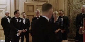 plainly fascinated by the Prince of Wales' skit, the set went on to shower the royal with hot praise and joked that when he was auditioning for Britainhas got skill he would be 'through to the next round'