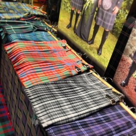 Different Tartan Kilts