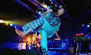 Femi Kuti, playing at the Arches, a site which will be under threat since Glasgow town council revoked i