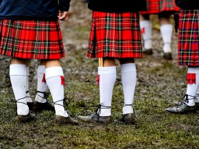 Male team at Scottish Pub Abandon Kilts because of Aggressive Female subscribers