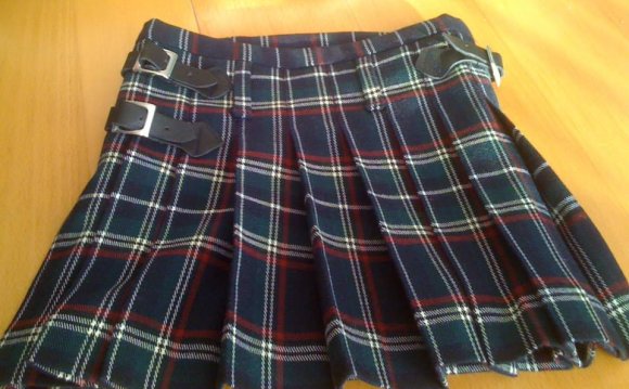 Kilt skirt pattern
