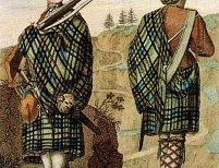 Note the Tartan Pattern from the Kilt