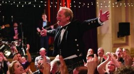 Peter Mullan in Sunshine on Leith.