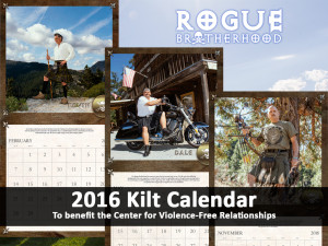 Rogue Brotherhood Charity Kilt Calendar