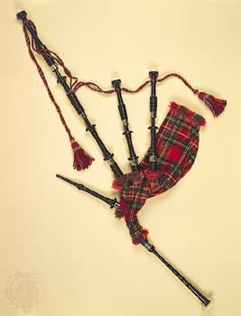 Scottish Highland bagpipe [Credit: The Pitt streams Museum, Oxford, Eng.]