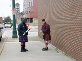 Black men in Kilts