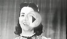 1950s TV Clips (Video 3) (female singers)