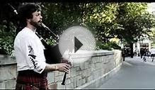 AC/DC on bagpipes in New-York