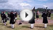 Bagpipe Band Highland Games Stirling Scotland