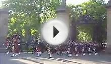 Edinburgh Bagpipes and Kilts at the Palace of Hollyroodhouse