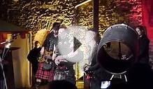 Jingle Bells with Celtica Pipes Rock and a burning bagpipe