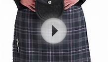 Kilt Hebridean Thistle Tartan, ready to wear kilt our