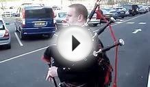 Scotland the brave bagpipe