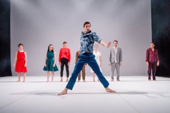Dreamers is carried out at breakneck speed to a sublime sound recording. Image: Brian Hartley Dreamers is completed at breakneck speed to a sublime sound recording. Photo: Brian Hartley