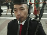 Bagpipes video